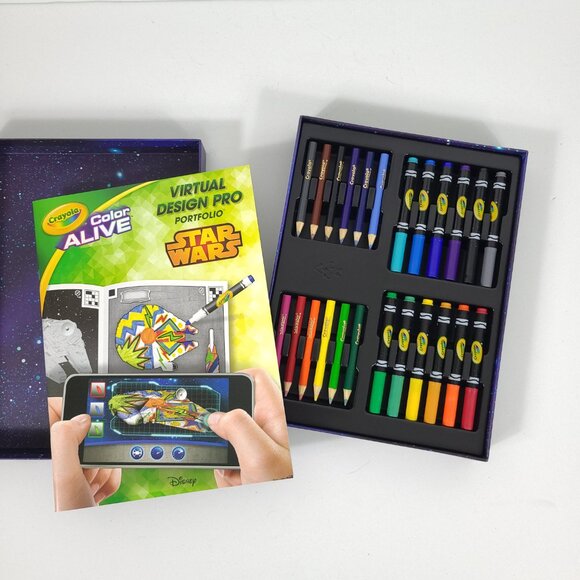 Star Wars Crayola Coloring Book Art Set - Picture 4 of 8